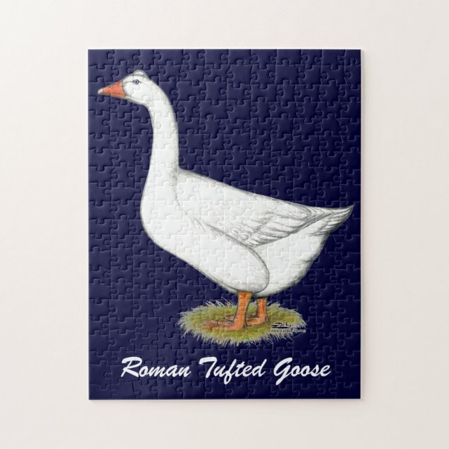 Goose Roman Tufted Puzzle (Vertikal)