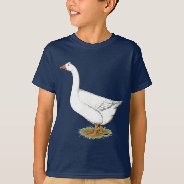 Goose Roman Tufted T-Shirt (Vorderseite)
