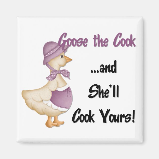Goose the Cook Magnet (Vorne)