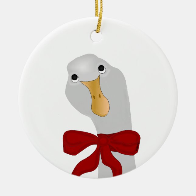 Goose Who Ornament (Vorne)