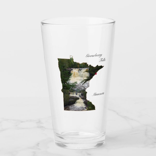 Gooseberry Falls glass Glas (Vorderseite)