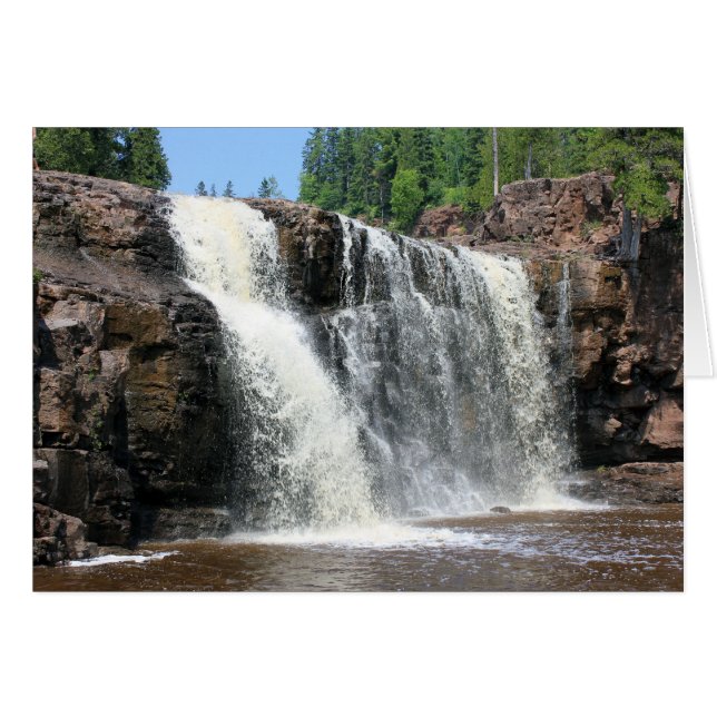 Gooseberry Falls, North Shore, Minnesota (Vorderseite (Horizontal))