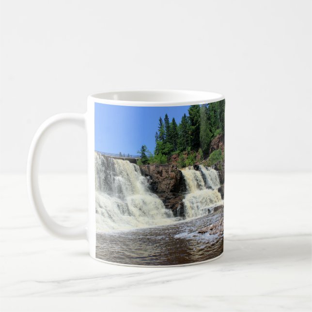 Gooseberry Falls, North Shore, Minnesota Kaffeetasse (Links)