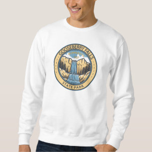 Gooseberry Falls Staat Park Minnesota Abzeichen Sweatshirt