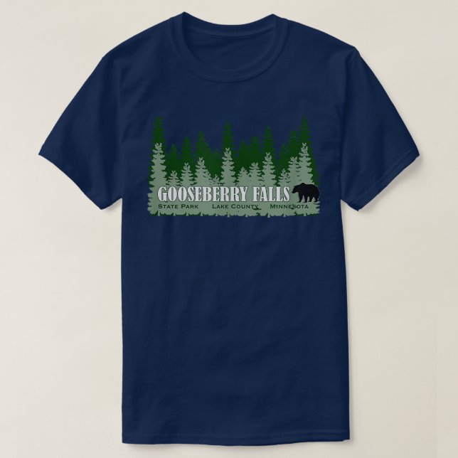 Gooseberry Falls State Park Minnesota North Shore  T-Shirt (Design vorne)