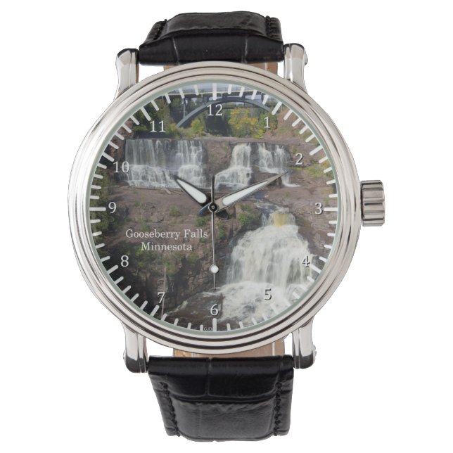 Gooseberry Falls watch Armbanduhr (Vorderseite)