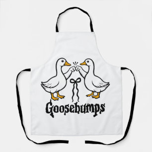 Goosebumps Albern Gänse Hungerfestungen Schürze