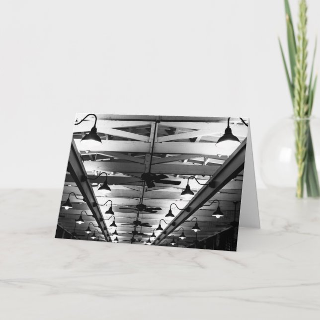 Gooseneckleuchten - Faltkarte - Leere Innenseite Karte (Vorderseite)