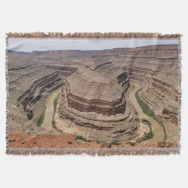 Goosenecks Throw Blanket Decke (Vorderseite)
