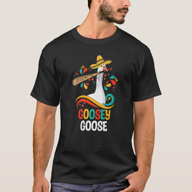 Goosey Goose Mess With The Honk  Goose T-Shirt (Vorderseite)
