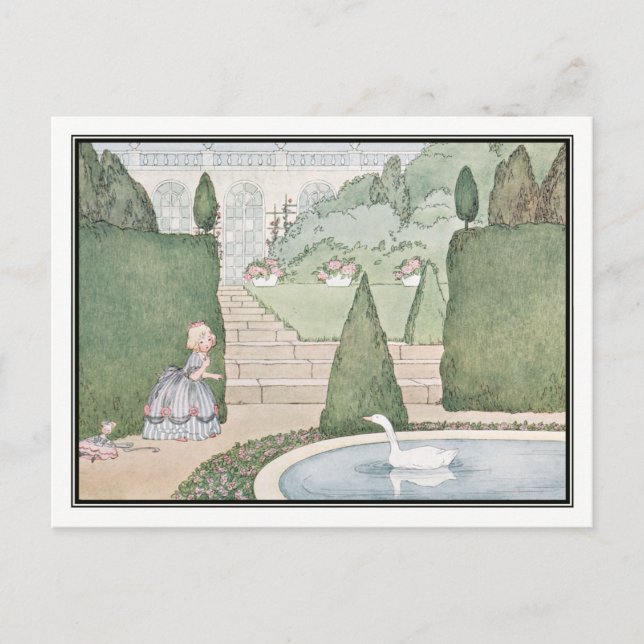 Goosey, Goosey, Gander von H. Willebeek Le Mair Postkarte (Vorderseite)