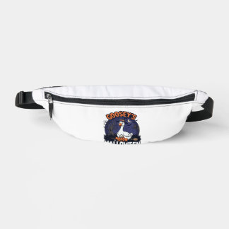 Gooseys Halloween-Gans-Hexenhut-Kürbis_1 Bauchtasche