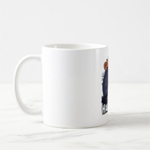 Gooseys Halloween-Gans-Hexenhut-Kürbis_1 Kaffeetasse