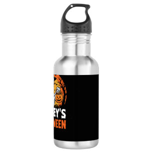 Gooseys Halloween-Hexe Gans Retro-Cartoon-Design Edelstahlflasche