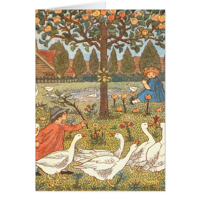 "Goosie, Goosie Gander" (Vorne)