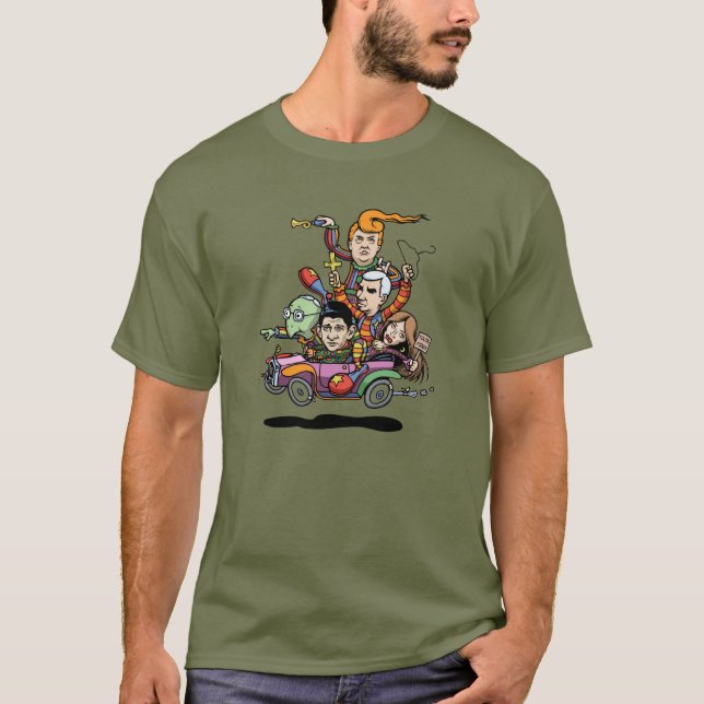 Gop-Clown-Auto '16 T-Shirt (Vorderseite)