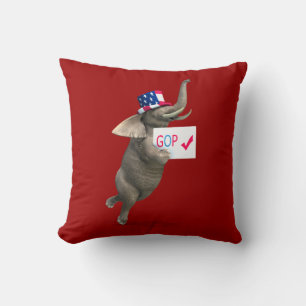 GOP Elephant Kissen