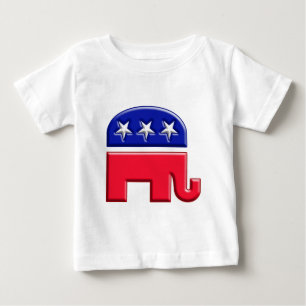 GOP Elephant-Logo Baby T-shirt