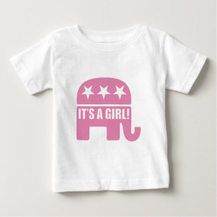 GOP "It's A Girl" Kleinkind-T - Shirt