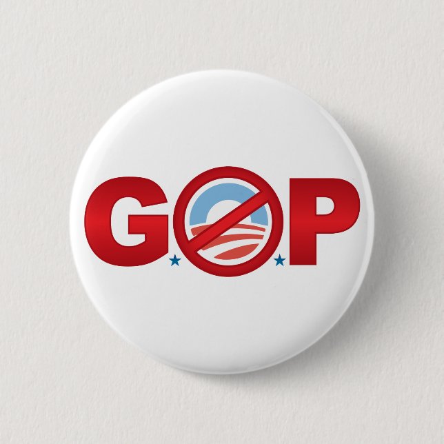 GOP - Nobama Knopf Button (Vorderseite)