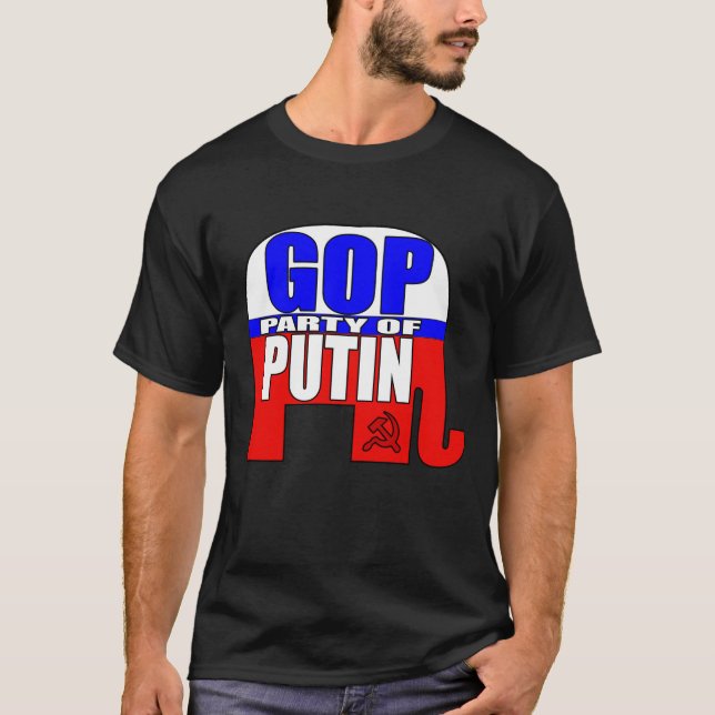 GOP-Party Putins T-Shirt (Vorderseite)