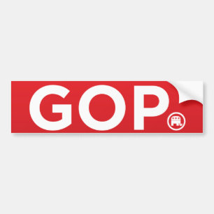 Gop-Republikaner-Logo Autoaufkleber