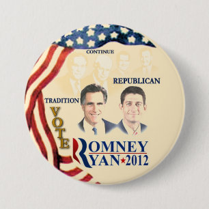 Gop-Tradition: Romney Ryan Button