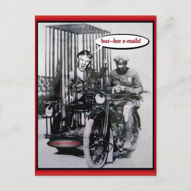 GOP und Verrat Postkarte (Vorderseite)