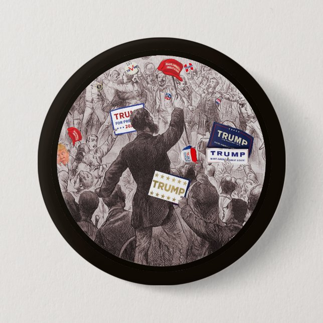 Gop-Vereinbarung 2016 Button (Vorderseite)
