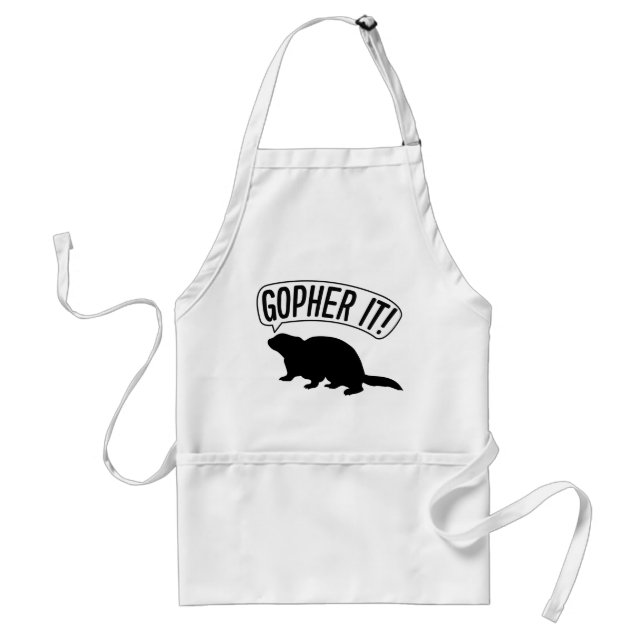 Gopher It Schürze (Vorne)