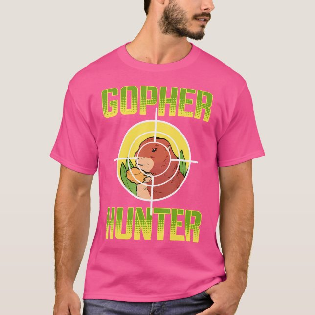 Gopher Landscaping Gopher Hunter T-Shirt (Vorderseite)