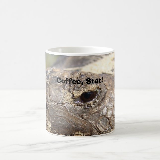 Gopher-Schildkröte, Kaffee, Notfall! Tasse (Mittel)