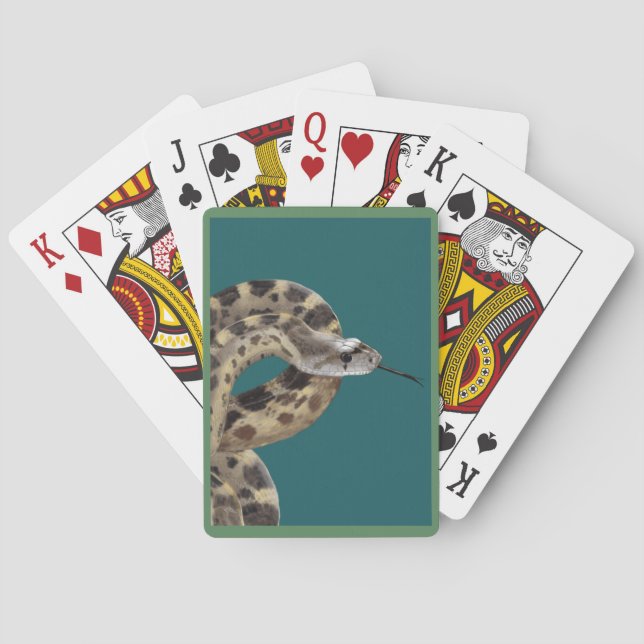 Gopher Snake Classic Playing Cards Spielkarten (Rückseite)