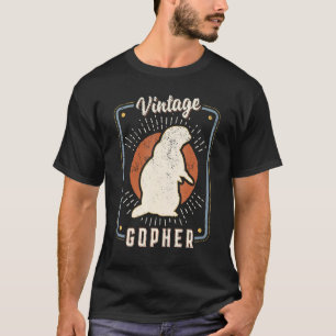 Gopher Vintage Retro Klassiker Tierliebe 1 T-Shirt