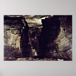 Gordale Narbe durch James-Bezirk Poster