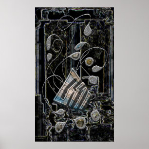 Gordian Harfe Poster