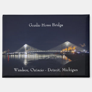 Gordie Howe Bridge Magnet