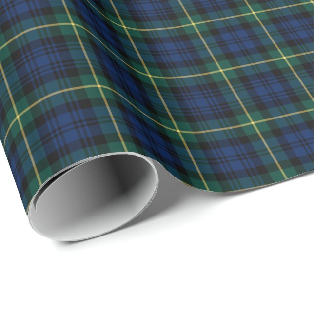Gordon Clan Tartan Geschenkpapier (Rolleneckpunkt)