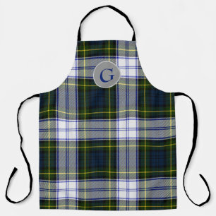 Gordon Dart Tartan Karierten Mit Monogramm Schürze