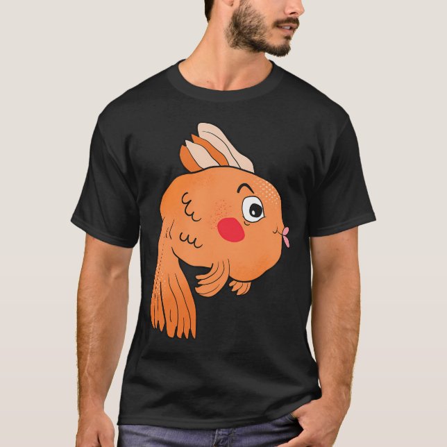Gordon der Goldfisch T-Shirt (Vorderseite)