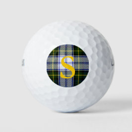 Gordon Dress Kariert Custom Monogram Golf Balls Golfball