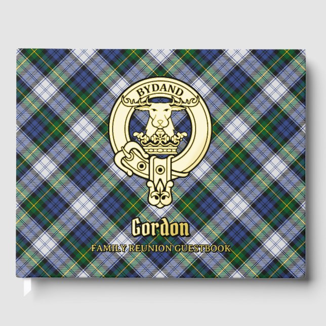 Gordon Family Wiedersehen Gästebuch (Vorderseite)