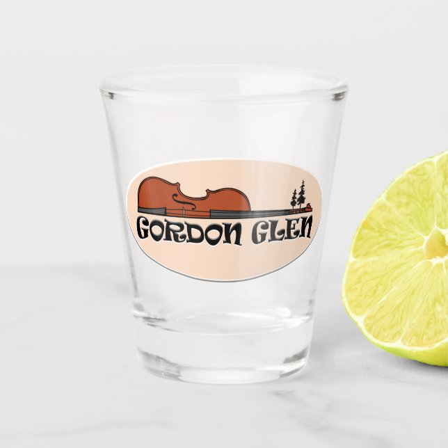 Gordon Glen Shot Glass Schnapsglas (Vorderseite)