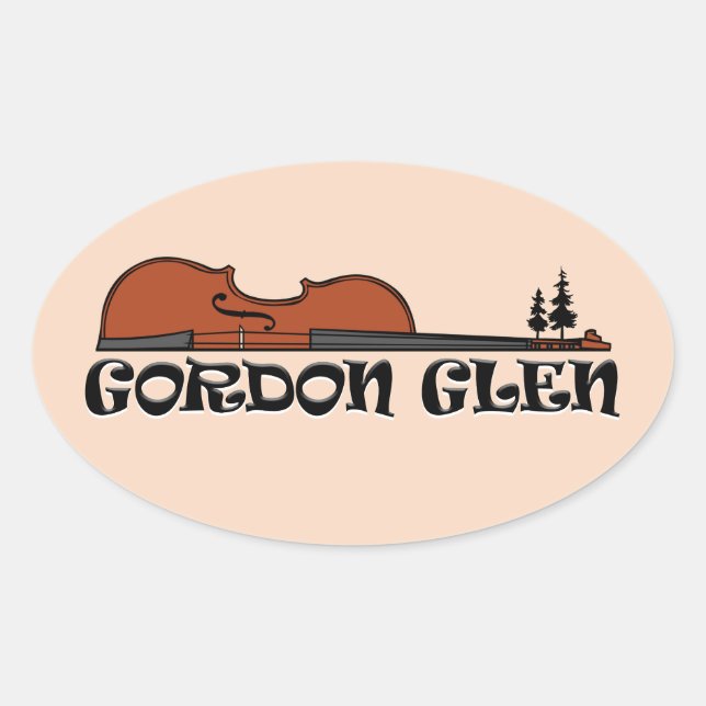 Gordon Glen Sticker (Vorderseite)