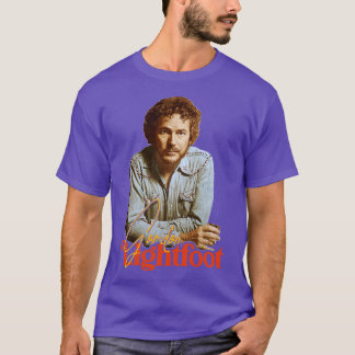 Gordon Lightfoot Retro Lesen Sie meinen Mind Tribu T-Shirt
