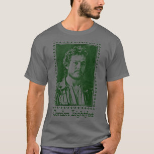 Gordon Lightfoot Retro Style Country Fan Design T-Shirt
