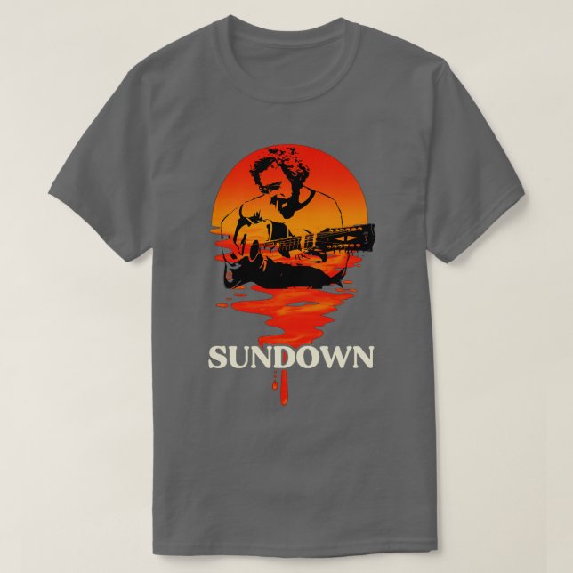 Gordon Lightfoot Sundown T-Shirt (Design vorne)