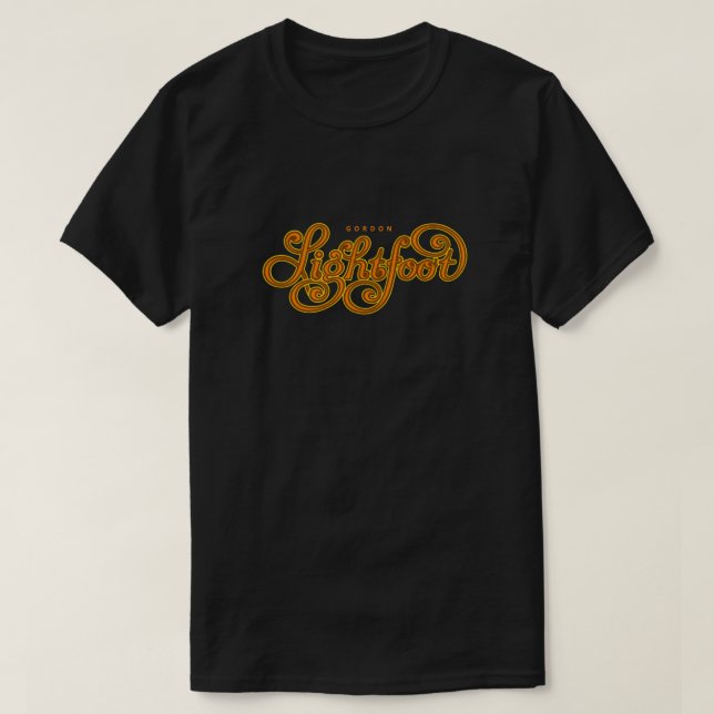 Gordon Lightfoot Tribute Classic T - Shirt (Design vorne)