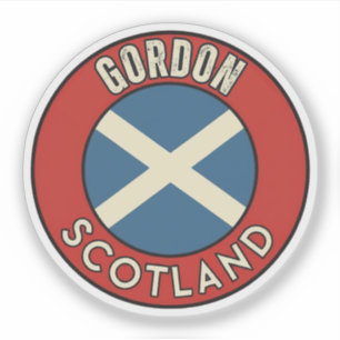 Gordon, Schottland Aufkleber
