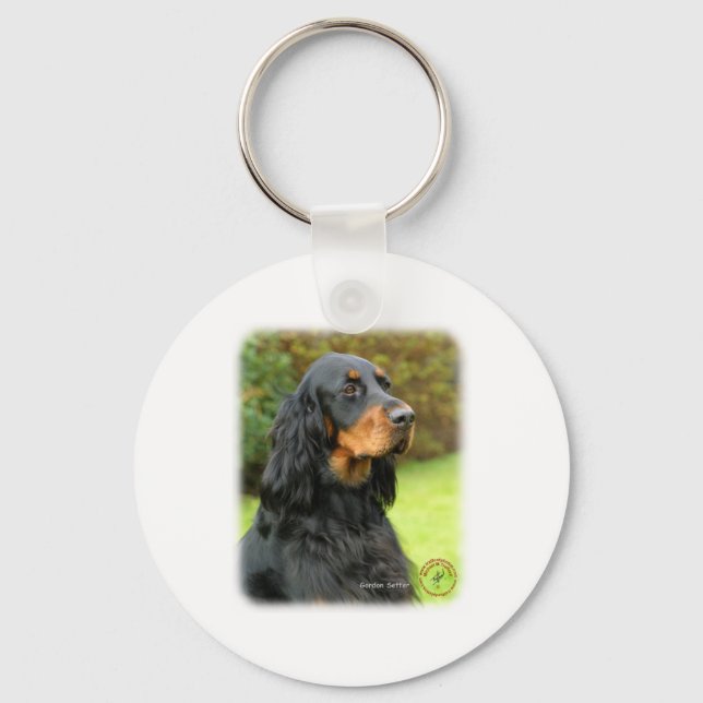 Gordon Setter 9T012D-135 Schlüsselanhänger (Vorderseite)